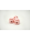 Фиксатор для шнурка пластик нежно-розовый (X2) 10072111
