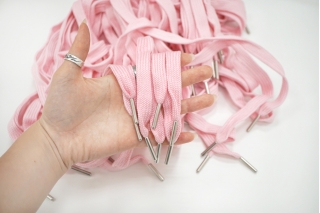 Шнурок Roberto Cavalli розовый 100 см-C01 16072169