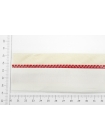 Корсажная лента для юбок и брюк бело-красная SH-C30 17072102