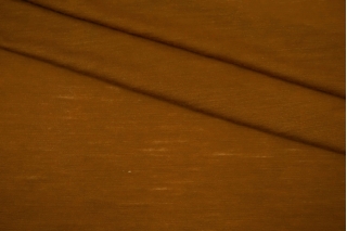 Тонкий трикотаж шерстяной золотисто-коричневый CVT-X50 10112137