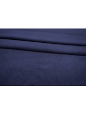ОТРЕЗ 1,25 М Бархат-стрейч хлопковый фиолетово-синий IDT.H-(57)- 21112133-1