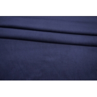 Бархат-стрейч хлопковый фиолетово-синий IDT.H-G20 21112133