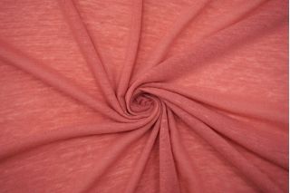 Трикотаж льняной розовый диагональная вязка Forte Forte TRC-U60 19072128