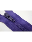 Молния брючная спиральная неразъёмная фиолетовая 14 см YKK G28 25102108