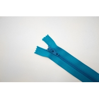 Молния брючная спиральная неразъёмная сине-голубая 28 см YKK H1 25102217