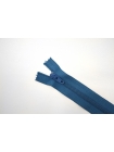Молния брючная спиральная неразъёмная синяя 10 см YKK H1 25102118