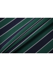 Репс костюмный в полоску сине-зеленый SVR.H-H31/O60 03052134