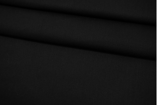 Джинса плотная стрейч черная полированная IDT-D40 20112149