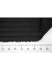 Плательная вискоза фактурная черная в полоску FRM H23/1 J66  25112127