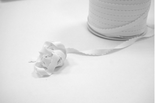 Бельевая декоративная резинка 1 см белая Michele Letizia SH-C50 4012211