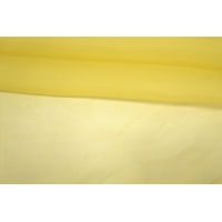Органза шелковая желтая TRC 27112150