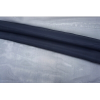 Органза шелковая темно-синяя TRC M-60 28112101