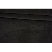 Бархат хлопковый чёрно-коричневый TRC.H-L60 28112144