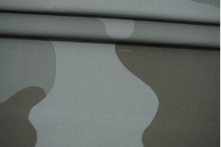 Рубашечно-плательный хлопок серый камуфляж FRM C 60   24112140