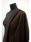 Атлас-стрейч костюмный темно-коричневый Love Moschino TRC H10/9/D10 18022222