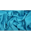 Хлопок-стрейч костюмно-плательный велюровый голубой TRC-H10/5 D10 18022244