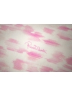ОТРЕЗ 0,6 М Вискозный трикотаж розово-белый Roberto Cavalli TRC (01) 19022204-4