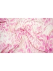 ОТРЕЗ 0,6 М Вискозный трикотаж розово-белый Roberto Cavalli TRC (01) 19022204-4