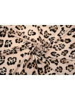 Вискозный трикотаж пудровый леопард Anna Rachele TRC R4/H41/U10 19022236