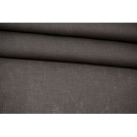 Рубашечно-плательный лен темно-серый IDT-E10 22032225