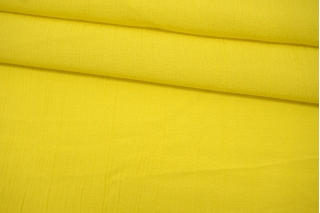 Креп-креш плательно-блузочный ярко-желтый IDT-I10 23032223