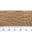 Фактурная экокожа крокодил светло-коричневая IDT H17/2 HH70 23032228