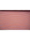 Хлопковый трикотаж лилово-коричневый в полоску IDT H41/8 S70 24032228