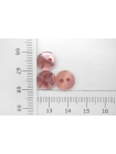 Пуговица перламутровая рубашечная пластик нежно-розовая 10 мм-(D1)- 5032224