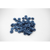 Пуговица перламутровая рубашечная пластик Pinko серо-голубая 10 мм-(O)- 5032239