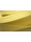 Вискозная атласная лента пастельно желтая 2.5 см 5012294