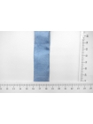 Вискозная атласная лента голубая  2.5 см 5012298