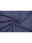Трикотаж кашкорсе темно-синий меланж ISF.H-OZ50 9052252