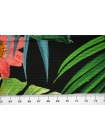Костюмный хлопковый репс тропическая растительность ISF D60 9052257