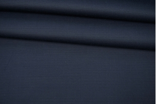 Костюмно-плательная шерсть с вискозой темно-синяя NST H61/AA20 2082253