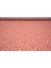 ОТРЕЗ 2,15 М Тонкая креповая вискоза цветочная пыльно-розовая ISF (16) 7052256-1