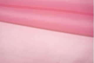 Органза шелковая нежно-розовая BRS M30 25052211