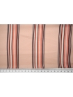 Креповая вискоза в полоску нежно-розовая ISF H21/10 H50 7052231
