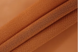 ОТРЕЗ 2,4 М ДЕФЕКТ Креп-шифон Терракотовый FRM (ДФ9) 17102235-1