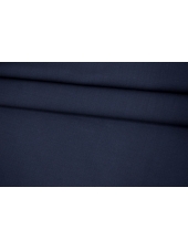 Костюмно-плательная шерсть темно-синяя TRC H61/ii40 22092213