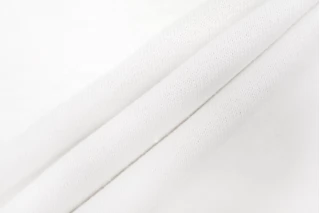 ОТРЕЗ 0,55 М ДЕФЕКТ Футер Off White Петля Белый FRM (ДФ2) 22112217-5