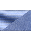 Трикотаж двухслойный бело-синий IDT H41/8 U33 9112204