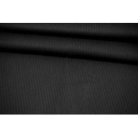Жаккардовый хлопок рубашечно-плательный черный ISF-A20 1072245