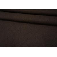ОТРЕЗ 0,7 М Тонкая пальтовая шерсть темно-коричневая CVT-(40) 11062233-1