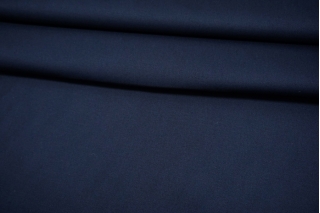 Сатин хлопковый костюмно-плательный темно-синий CVT H10/5 C60 12062246