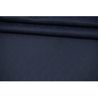 Жаккардовая подкладочная ткань темно-синяя ISF-FF70 3072256