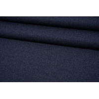 Костюмно-плательная шерсть темно-синяя FRM-BB70 9062222