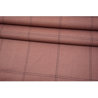 Костюмно-плательный лен с вискозой пыльно-розовый CVT-E10 11062203