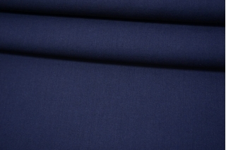 Костюмная вискоза с шерстью темно-синяя Max Mara-BB10 27062213