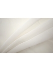 Шифон вискозный креп-жоржет бело-молочный Max Mara-H22/3 J10 27062239