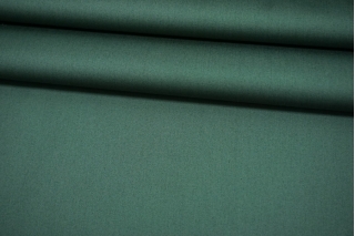 ОТРЕЗ 0,8 М Сатин хлопковый костюмно-плательный приглушенно-зеленый Max Mara-(42)- 30062215-2